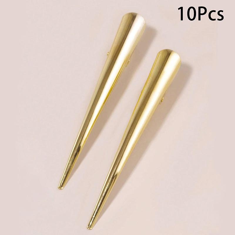 Длинные Металлические Зажимы для Волос Рожок Зажим Зажимы для Волос Аксессуары для Волос Утиный Клюв Парикмахерская Салон Наконечник Зажим