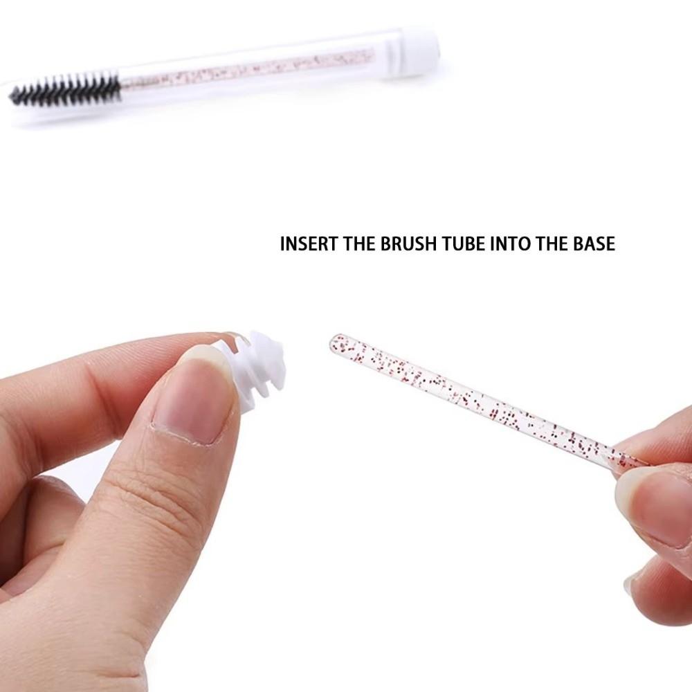 Reusable Eyelash Brushes Sparkling Lash Spoolies Multi-Purpose Eye Lash Brushes  Makeup Tools