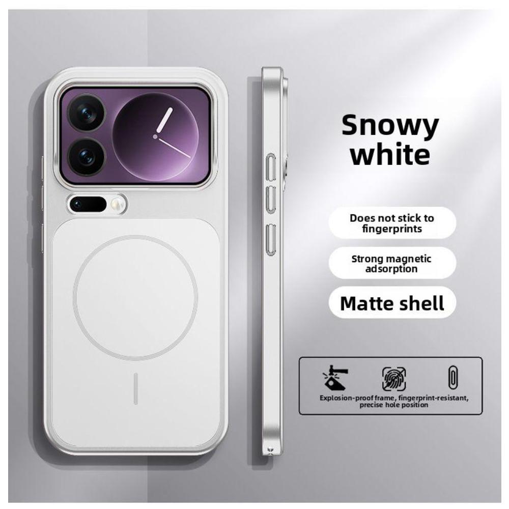 Для Xiaomi 17 Pro Max Чехол Твердый ПК AG Матовый Для MagSafe Магнитная Защитная Задняя Крышка Чехол Для Xiaomi 17 Pro Чехол для телефона