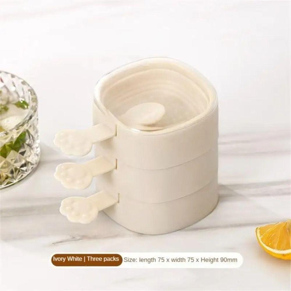 Cartoon Ice Cream Rubber Mold Rubber Popsicles Mold Easy to Use Cheese Stick Mold Home