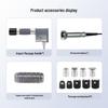 Haomeng HMCJ200M 2-in-1 Shockwave Therapy Device CN plug (adapter included)