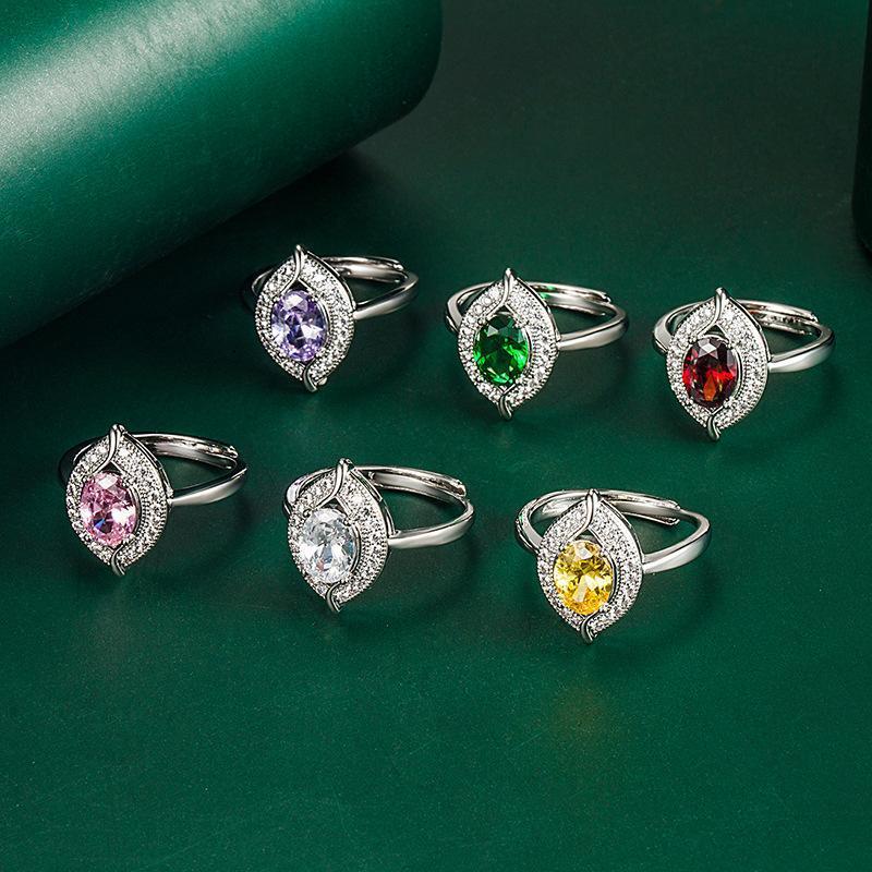 Sace Gems Классическое кольцо из медного сплава с цирконом, женские ювелирные изделия, свадебный подарок для вечеринки