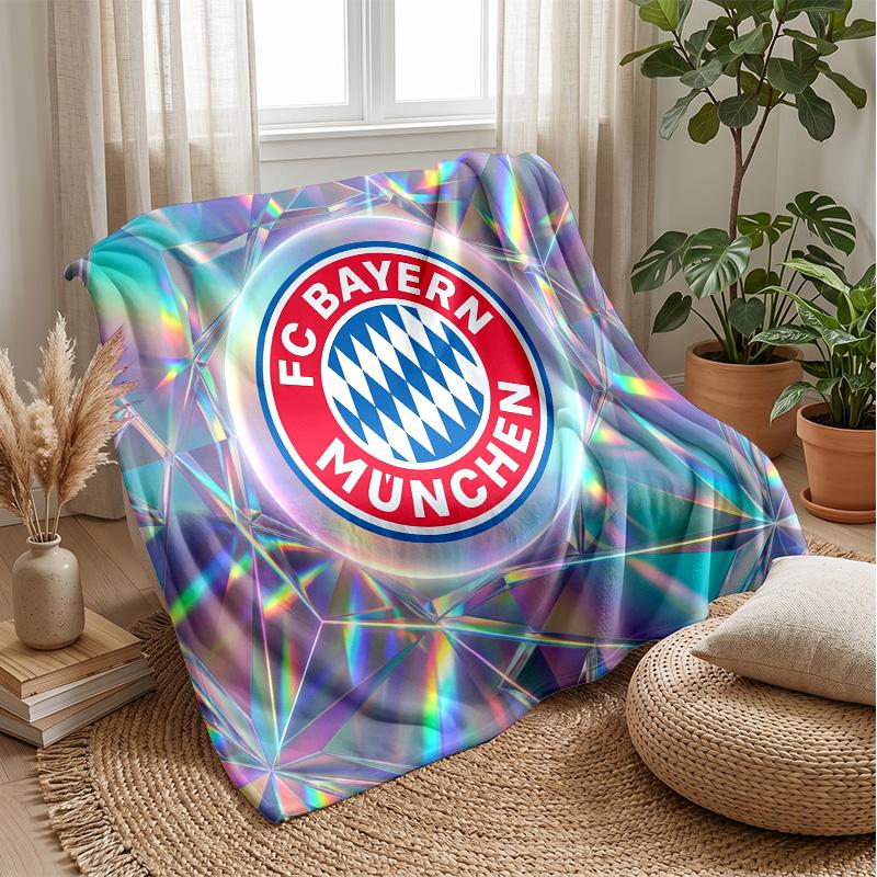 Bayern Munich Theme blanket Soft Flannel Blanket Plush Throw Blanket Cozy Sofa Bed Blanket for Home Decor