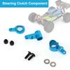 Steering Clutch Component Upgrade Accessory Fit for WLtoys  1 14 144001 RC CarBlue 1268B