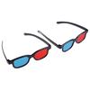Universal Red Blue 3D Glasses For Dimensional Anaglyph Movie Game