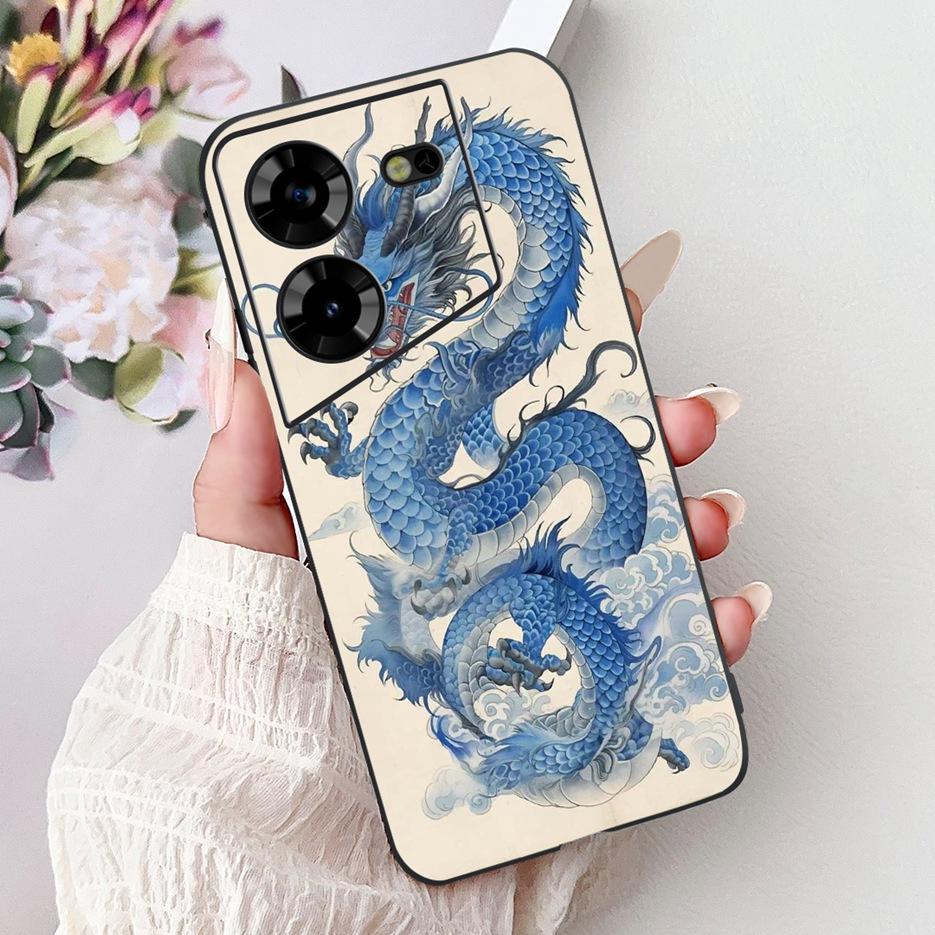 For Tecno Pova 5 Case LH7n Cute Fashion Pattern Cover Soft TPU Phone Cases For Tecno Pova 5 Pro LH8n Pova5 Pro Back Cover Bumper