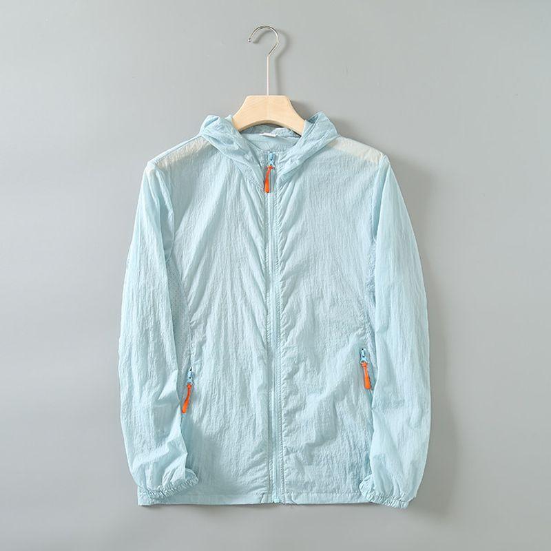 Экспорт Экспорт Товары для дома Лазерная перфорация Одежда для защиты от солнца Мужская защита от УФ Японский оригинал Одноразовая этикетка Одежда-скин с капюшоном