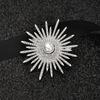 Temperament Sunflower Brooch Female Corsage Clothing Accessories Ladies Wedding Party Jewelry