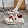 2024 Autumn Little White Shoes New Korean Version Ins Female Students Heightening Platform Sports Board Shoes Casual Shoes Tide MXD11