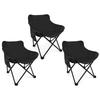 KOMCLUB стул для отдыха на природе, стул для кемпинга, компактный, легкий, складной. Раскладывается и складывается за 1 секунду. Спинка из ткани Оксфорд с карманом. Сумка для хранения.