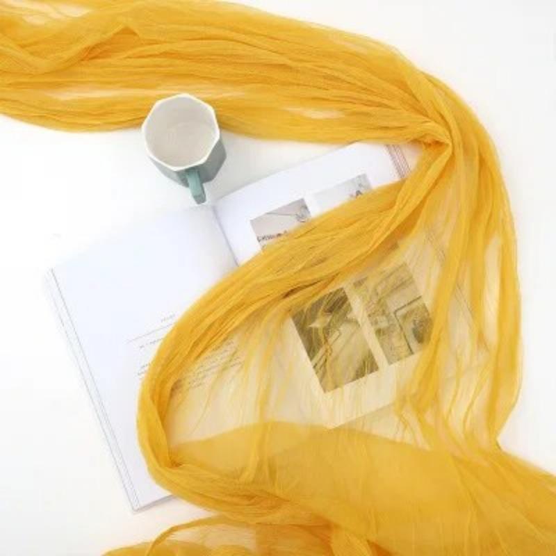 INS морщинистая Тюлевая ткань 1,2 x 3 м с рюшами, сетчатая ткань, цветочный магазин, фотофон, ткань, свадебный декор, украшения для дня рождения