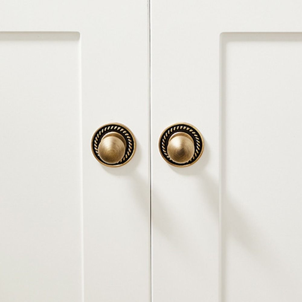 Скандинавская латунная мебельная ручка золотая круглая из цельной латуни ручка для двери шкафа с одним отверстием прочная ручка для ящика кухонный шкаф