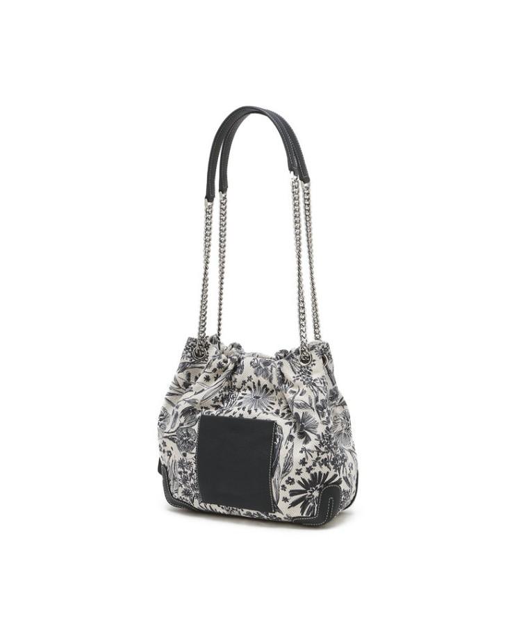 Daks Womens Accessories Navy Flower Chain Shoulder Bag M_Dcba5F671N2