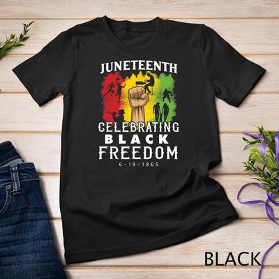 День освобождения афроамериканцев Празднуем свободу черных Унисекс футболка