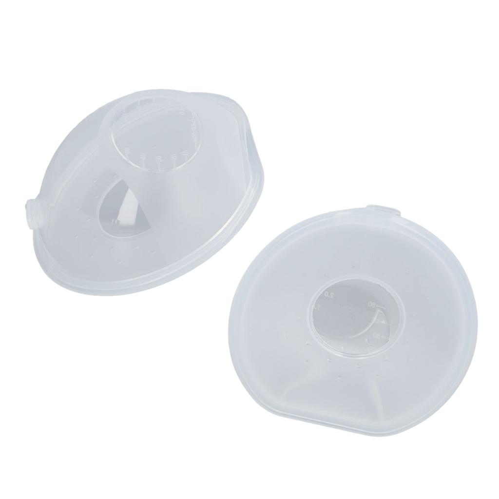 2pcs Wearable Milk Collector Protect Sore Nipples Leak Protection Milk Collection Shells for