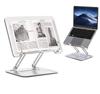 Shenytic Book Tabletop Reading Aluminum Book Data Foldable Tablet High Load Capacity 4KG Stand, Stand, Alloy, Acrylic, Transparent, Holder, Holder,