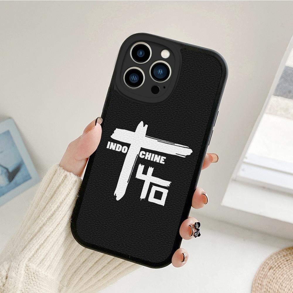 Чехол для телефона Best Of Indochine Band для Iphone 13 12 11 14 Pro MAX MiNi 7 8 14 Plus X XS XR 13 14 Pro, защитные чехлы из овечьей кожи