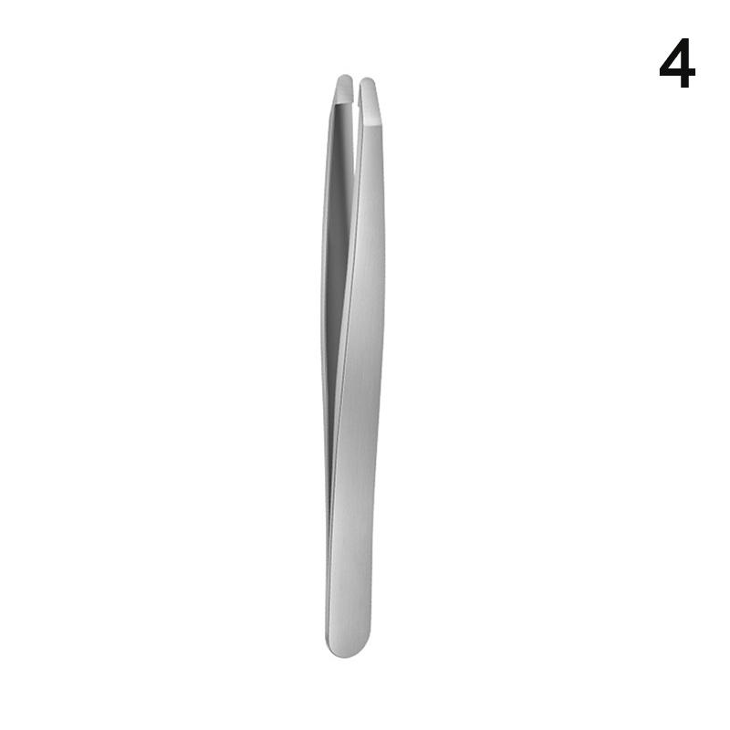 Профессиональный пинцет с широким захватом для выщипывания волос для женщин и мужчин, утолщенный инструмент для ухода за бородой из нержавеющей стали