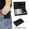 Digital Pocket Scales 0.01g High Precision Jewelry Mini Stainless Steel Electronic Scale Gold Gram Balance Weight Portable