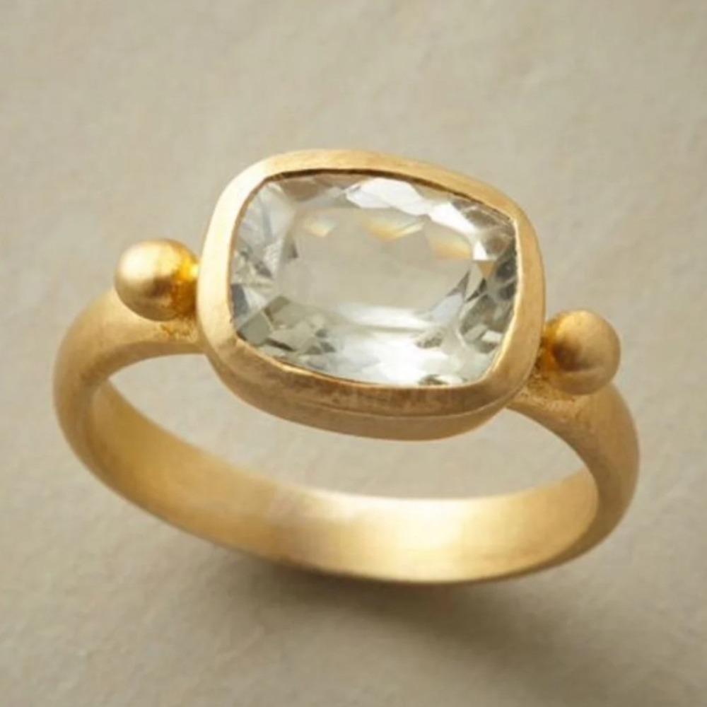 Gorgeous Luxury Rings for Women Wedding Engagement Accessories Unique Female Ring Fashion Jewelry Gifts