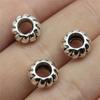 Macroporous Big Hole Beads Loose Spacer Accessories Parts Couple Jewellery Bulk Fashion Art Supplies