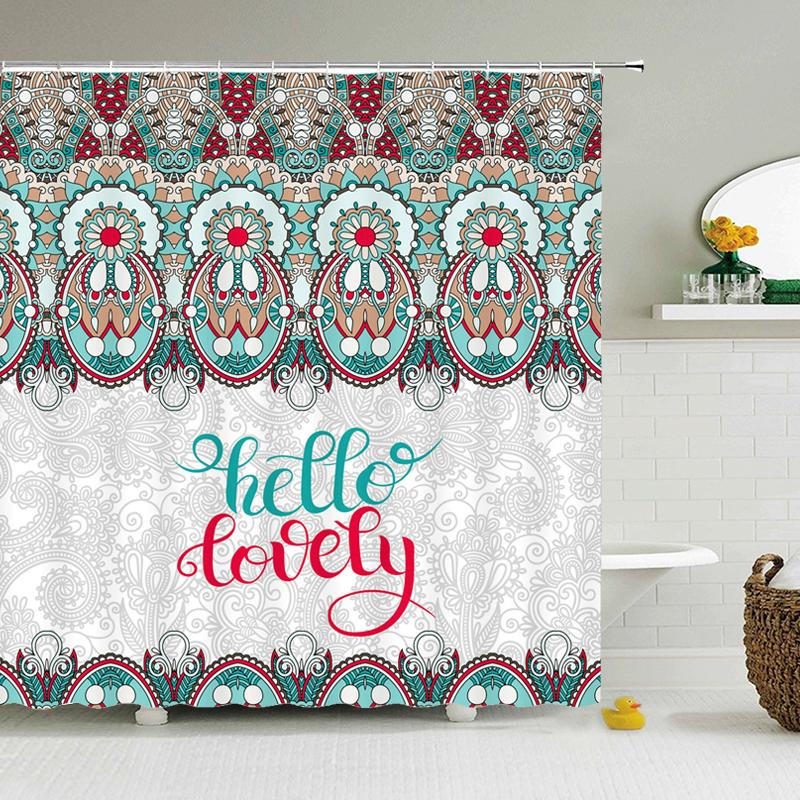Африканская культура занавеска для душа Декор для ванной полиэстер водонепроницаемая ткань занавеска для душа Египет Фараон экран для ванной