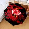 1PC Fc Crest Design Printed Umbrella Folding umbrella, automatic umbrella 8-Frame for Travel, camping Fan gifts Christmas Gifts