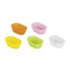 World Create Viv Silicone Cup, 5-Color Set, Oval, Large, 59613