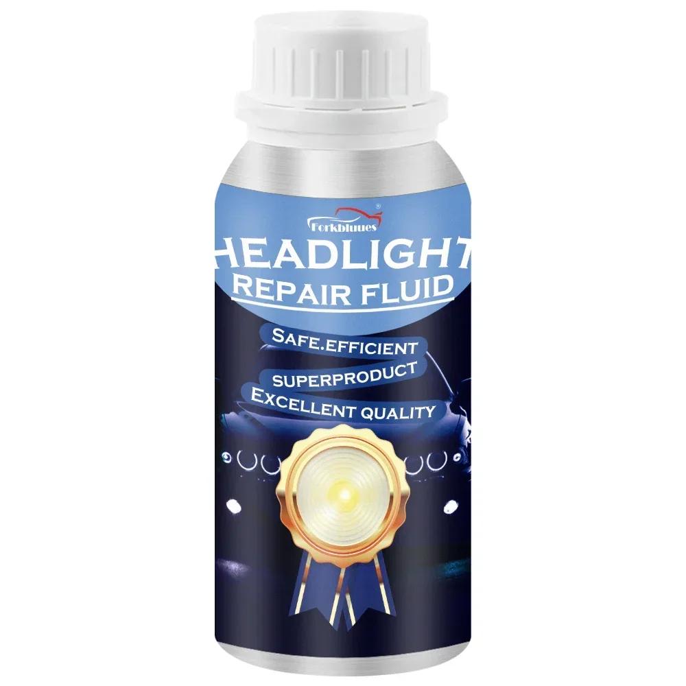 Комплект для полировки автомобильных фар, набор для восстановления фар, инструмент для автомастерской, 800 мл, жидкий полимерный испаритель