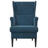 Armchair Blue Velvet