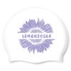 Lemonsyuga Подсолнух Силиконовая шапочка для плавания Белый