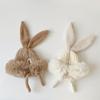 Winter Hat for Baby Boy Girl New Korean Fashion Bunny Ear Cap Warm Thicken Plush Protective Ear Hat for 2-12 Year Children