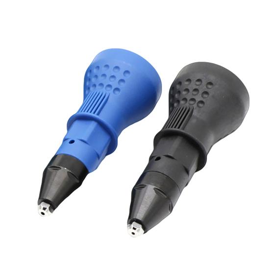 Электрическая насадка-заклепочник Аккумуляторная дрель Ручной инструмент Простота в эксплуатации Компактный Портативный Аккумуляторный инструмент для клепки Адаптер для резьбовых заклепок