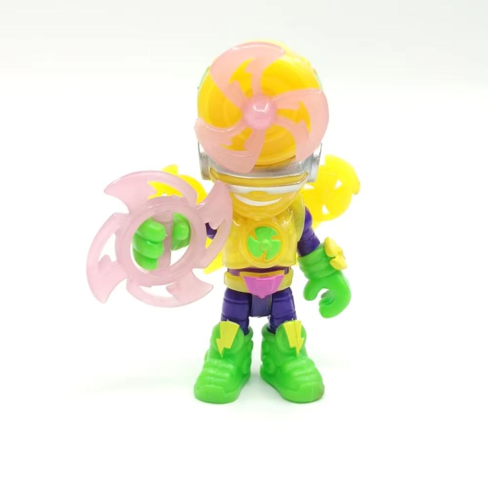 1pcs Original Superthings Big Super Zings With Weapon Ultra Rare Series 6 Kazoom Kids Rescue Force Series Action Figures Toy