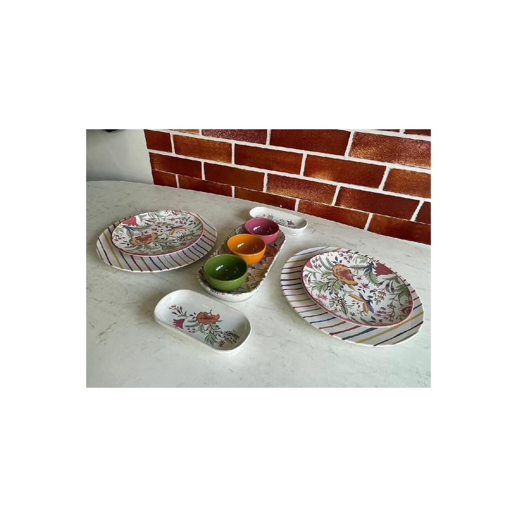 Pateh 10 Piece Breakfast Set For 2 People