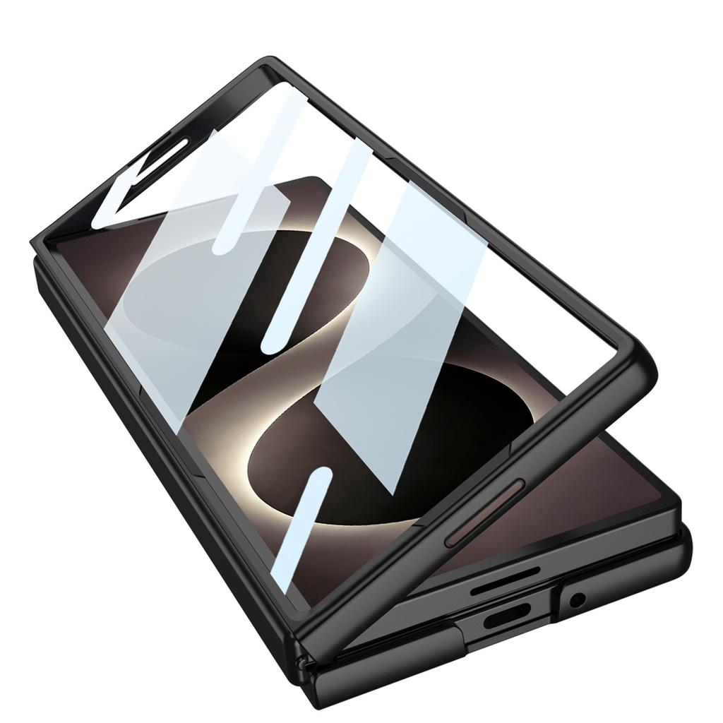 Применимо к чехлу для мобильного телефона Samsung GalaxyZ Fold8Ultra, складной защитный чехол, держатель-кольцо, противоударный чехол для мобильного телефона.