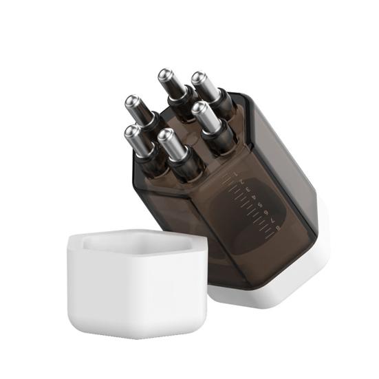 Yousheng Портативная расческа-аппликатор для кожи головы для роста волос, ухода за волосами и нанесения эфирного масла, съемная и моющаяся массажная щетка для кожи головы