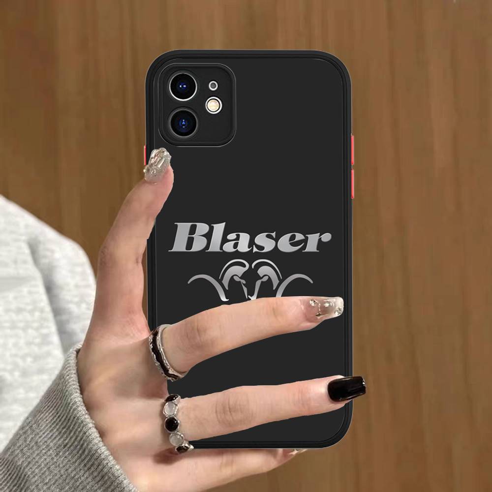 Чехол для телефона Blaser Usa Rifles Police для iPhone 16e 16 15 14 13 12 11 Pro Max X XS Max Plus Матовый Прозрачный