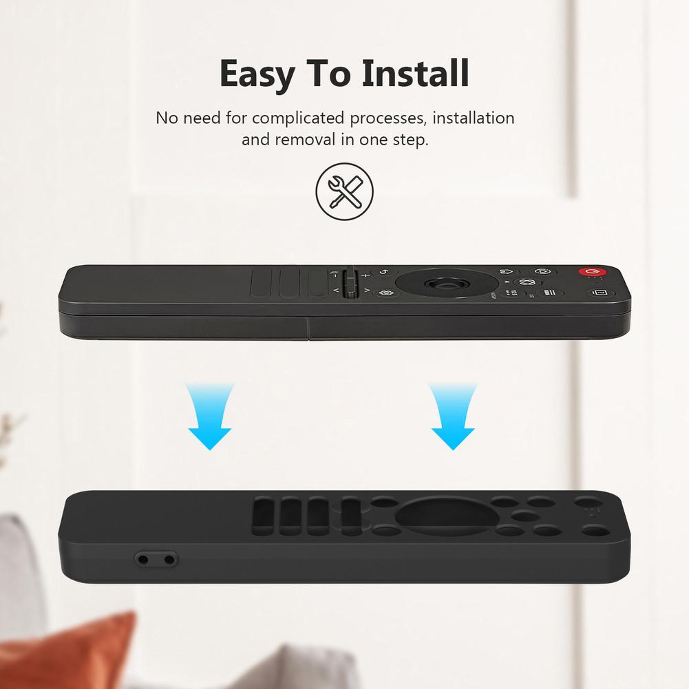 Легкий ударопрочный силиконовый защитный чехол для пульта ДУ SmartTV серий LG MR25GA 2025 C5/B5/G5/M5