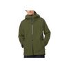 Salomon Solid Color Hooded Zip Pocket Long Sleeve Jacket Men jackets Green LC2305200