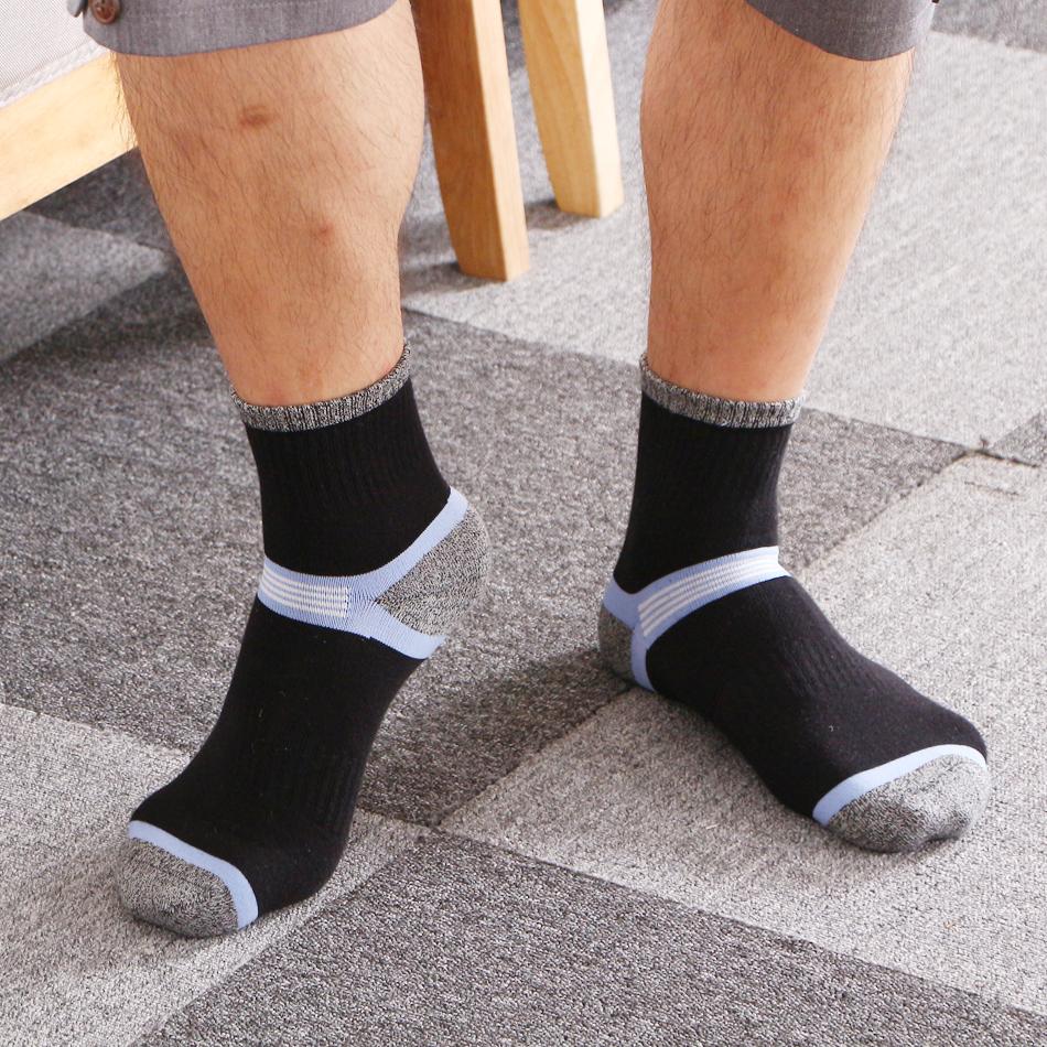 5 Pair-pack High Quality Parallel Men's Socks Sports Casual Durable Socks Men Size 38-45