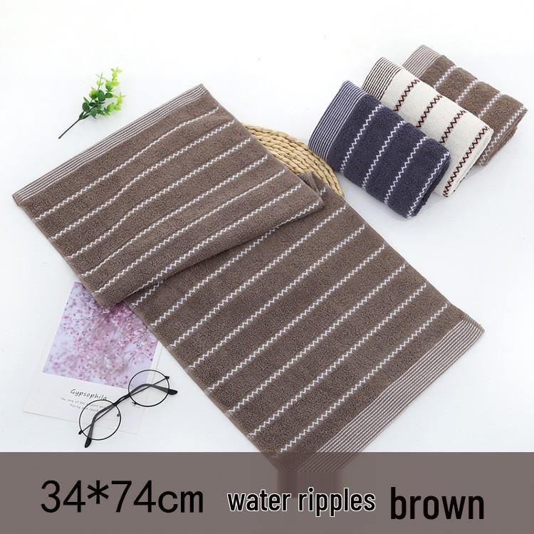Custom Embroidery Cotton Face Wash Towel for Home Use and Supermarket Promotions