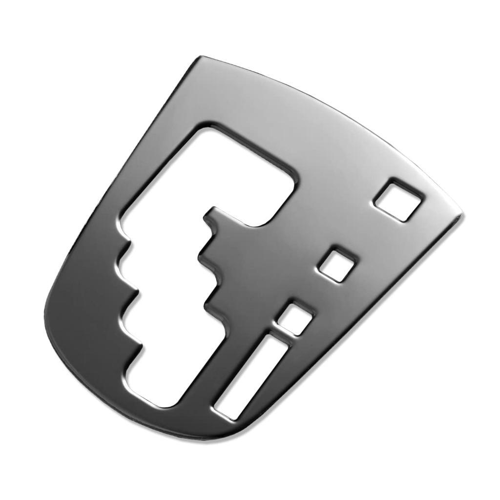 Oi-trading Toyota Aqua NHP10 Ранний период (~2014.12) Панель селектора КПП, Серебристый, Материал: Нержавеющая сталь SUS304