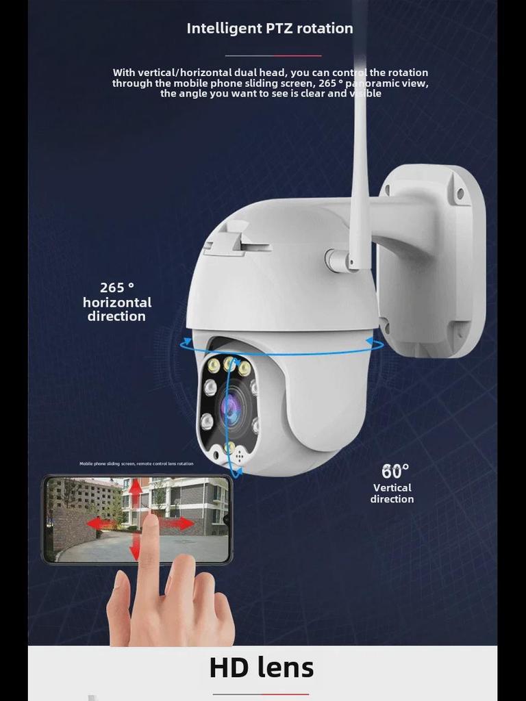 YI IoT 1080P наружная водонепроницаемая WiFi-камера с мобильной сигнализацией