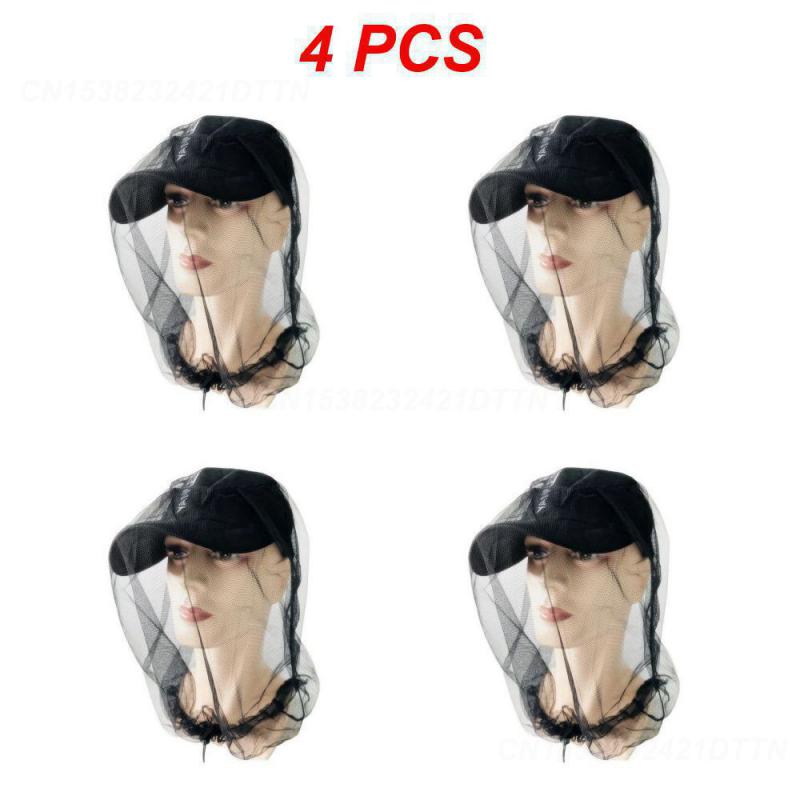 2/3/4 шт. сетка от насекомых, защита от пчел и насекомых, абсолютная защита от насекомых, компаньон для приключений, сетка от насекомых, шапка-сетка