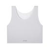 Seamless Invisible Bustier: Slimming Milk Skin Yoga & Sports Tank