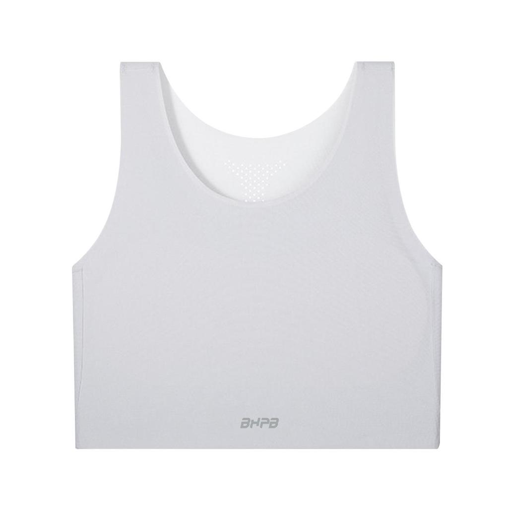 Seamless Invisible Bustier: Slimming Milk Skin Yoga & Sports Tank