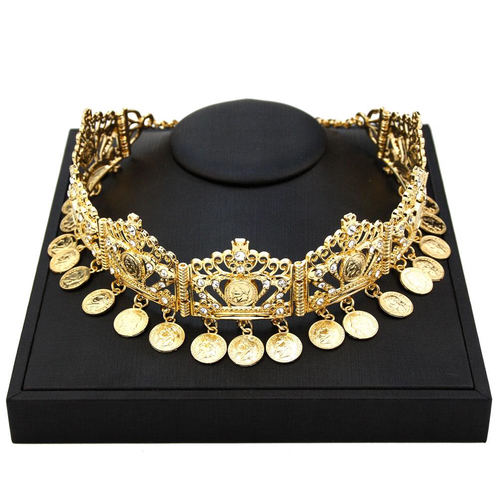 Цепочка на лоб золотого цвета, цепочка для волос, монеты Наполеона, кисточка, аксессуар для волос, ювелирные изделия для невесты, подарок