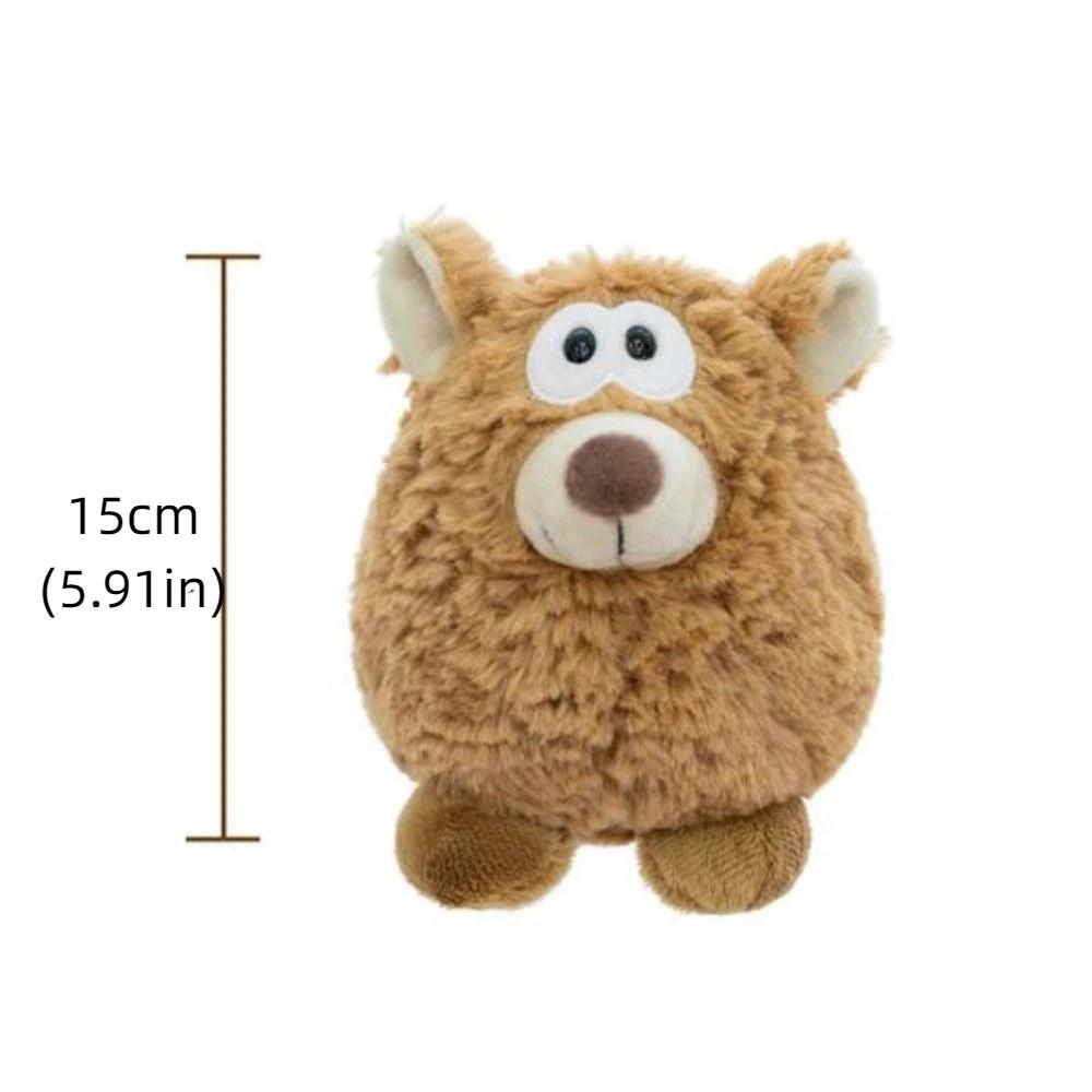 Collection Grey Wolf Plush Doll Soft Brown Bear Figurine Novelty Baby Goat Plush Toy Boys Girls