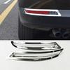 For Volkswagen VW Tiguan 2010 2011 2012 2013 - 2015 ABS Chrome Rear Foglight Cover Fog Light Frame Trims Car Styling Accessories